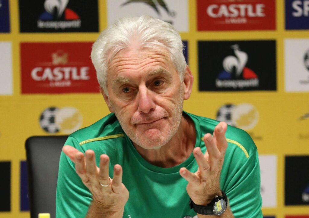 UHugo Broos ubhala uyacisha ngakabalindisile kwiBafana