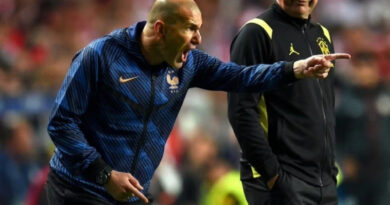 Kubuya uZinedane Zidane ekuqeqesheni - ukhonjwa lweleFrance