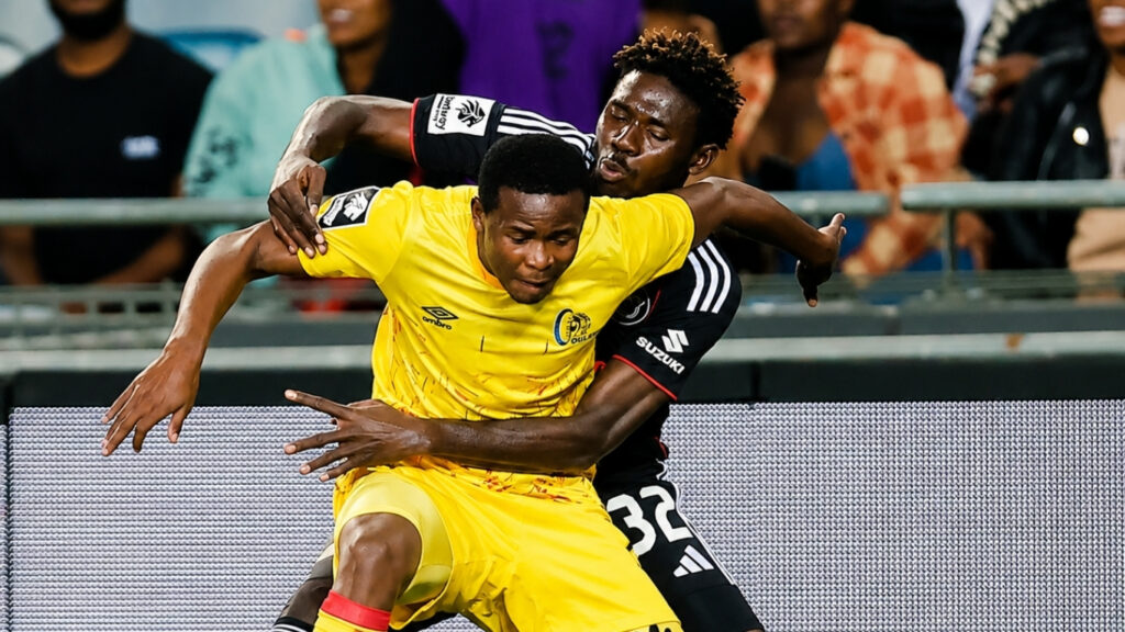 He used the example of David and Goliath. Like David in the Bible, Orbit College only need “one stone” to shock Orlando Pirates on Saturday.