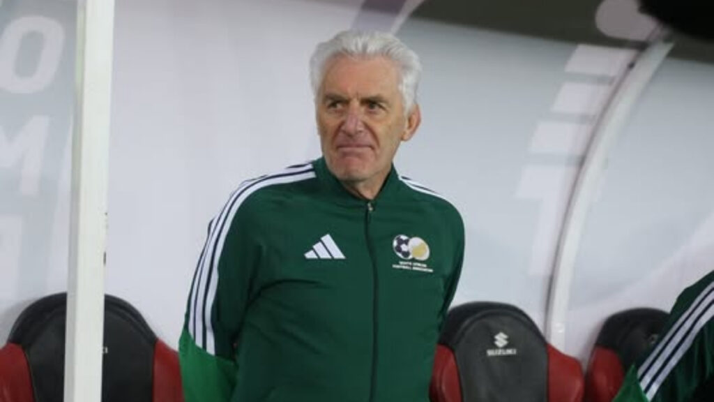 Now the pressure has mounted heavily on Hugo Broos as Bafana Bafana are forced to get a positive result in their next match.
