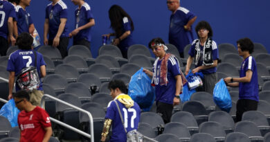 Speaking to FIFA, one of the Japanese fans explained that this is not something they do for show or to seek praise.