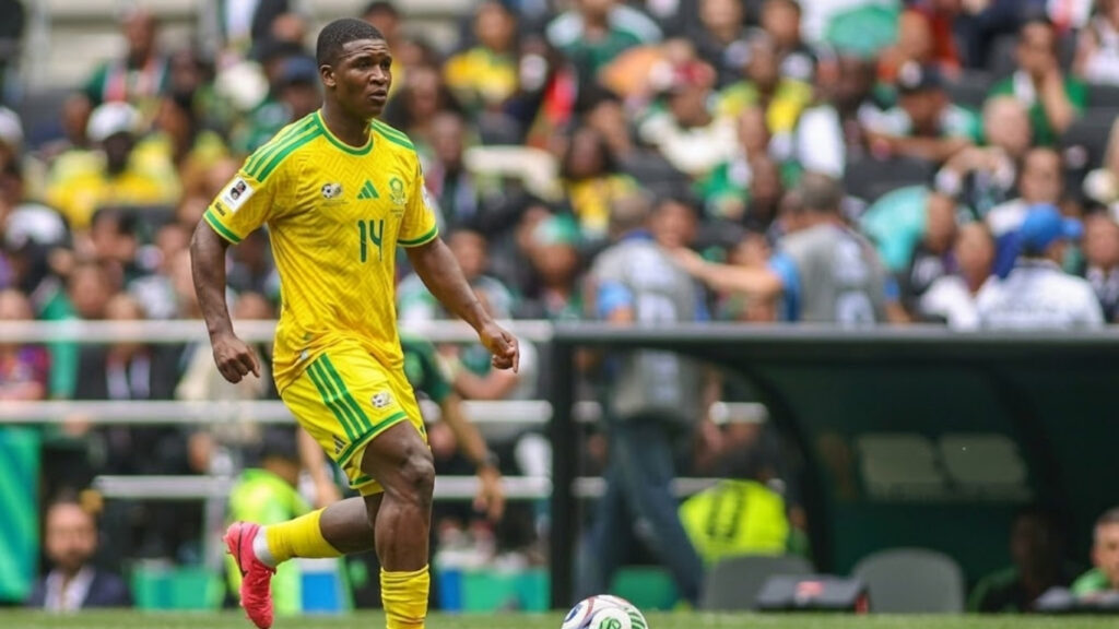 Mbekezeli Mbokazi earned this spot after playing exceptionally well when Bafana faced Mexico in the World Cup opening match.