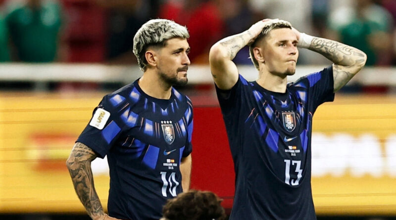 The punishment of the Uruguay players, combined with the cancellation of their chartered flight, has sparked a massive debate across social media platforms.
