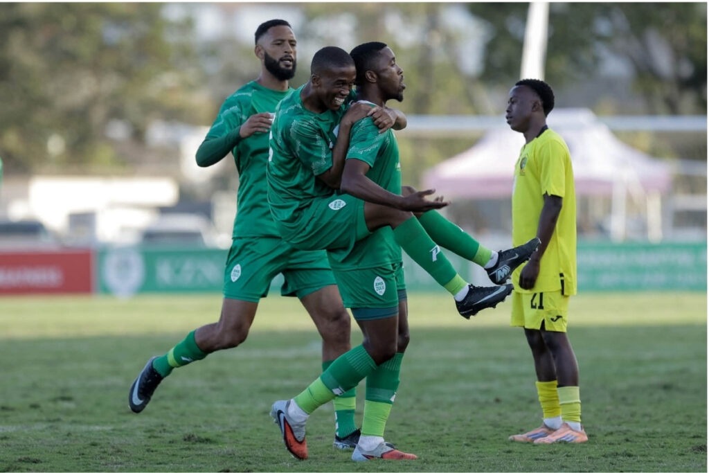AmaZulu will now face the winner between Milford FC and Richards Bay in the final, which will be played at Princess Magogo Stadium on Sunday afternoon.