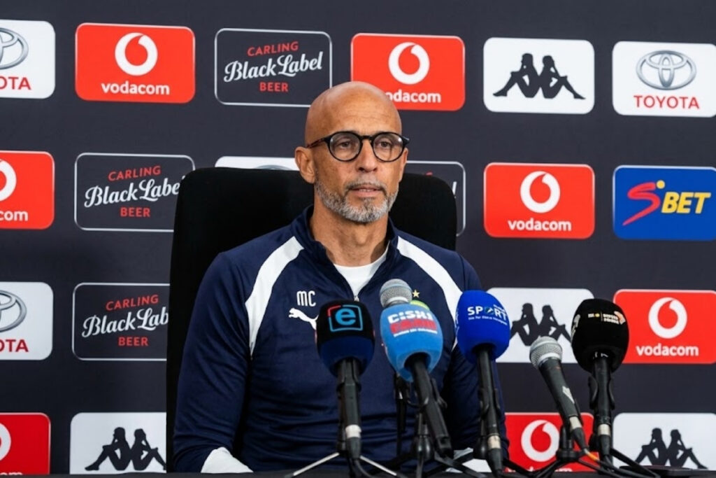 Miguel Cardoso complains about the tough opposition, even though Mamelodi Sundowns has one of the best squads not only in the Betway Premiership, but across the entire continent.