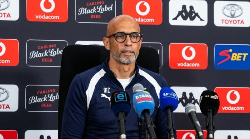 Miguel Cardoso complains about the tough opposition, even though Mamelodi Sundowns has one of the best squads not only in the Betway Premiership, but across the entire continent.