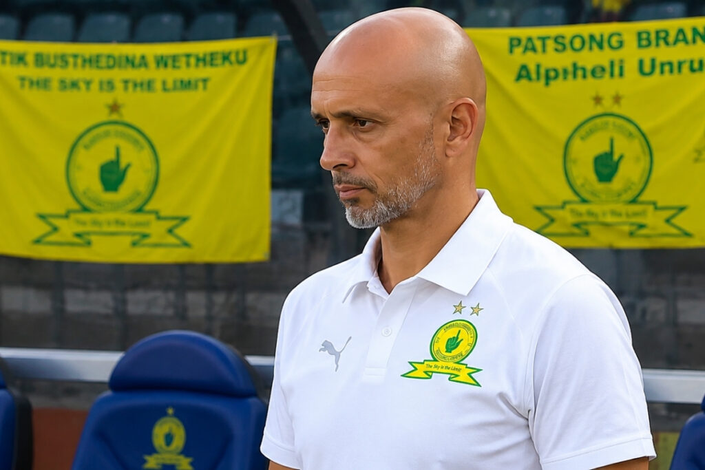 Miguel Cardoso says Mamelodi Sundowns then made a mistake similar to the one they made against Kaizer Chiefs.