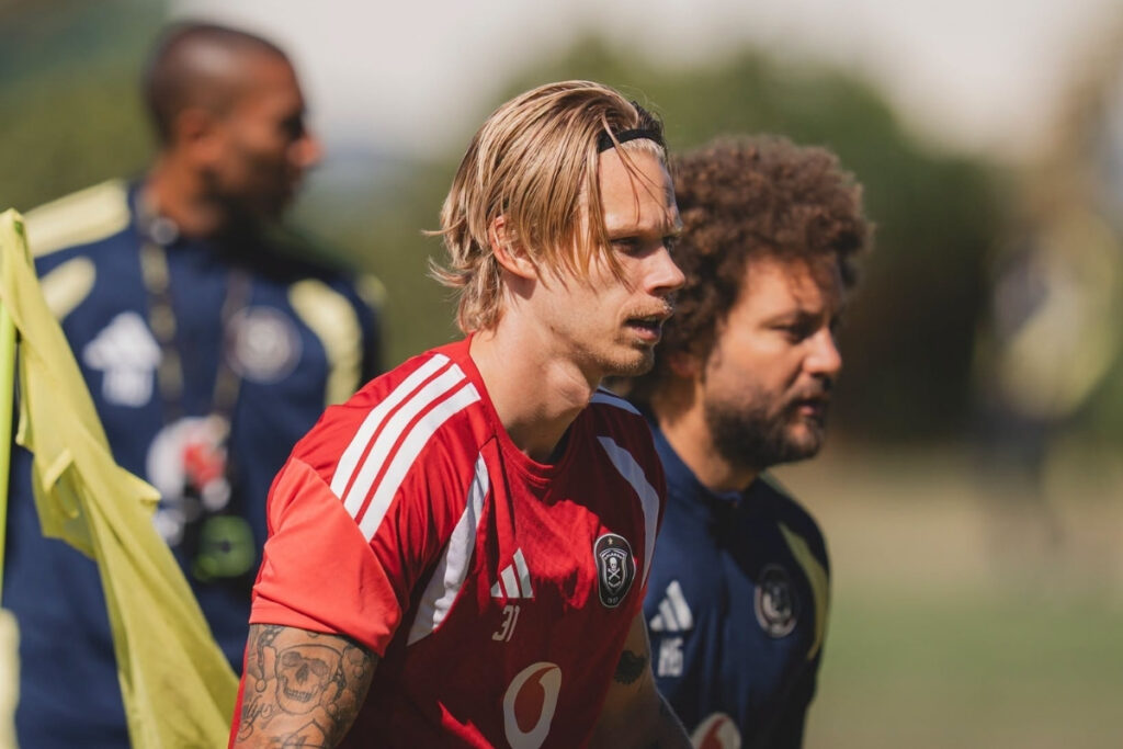 New Orlando Pirates striker Sebastian Pedersen is also available and could offer Abdeslam Ouaddou's team something different in their attacking approach.