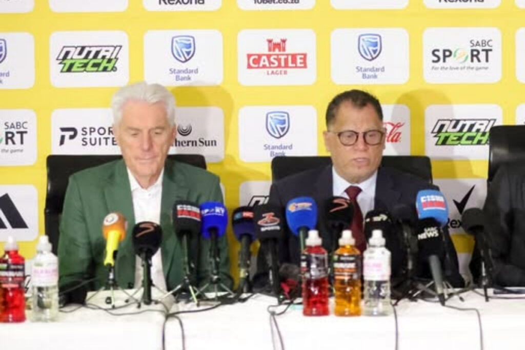 It is reported that within SAFA there is a strong view that it is time to return to a local coach for Bafana Bafana.