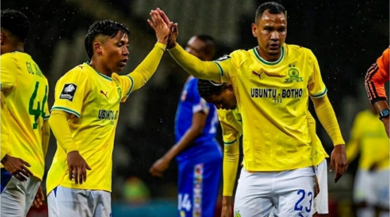 But Siphelele Mkhulise became the hero for Mamelodi Sundowns when he scored two goals in the last eight minutes.