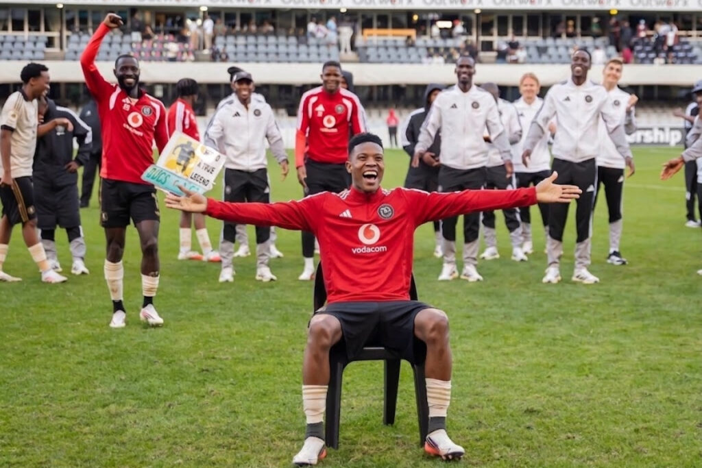 He says he saw Yanela Mbuthuma playing with confidence when Orlando Pirates hammered Chippa United 3-0 on Sunday.