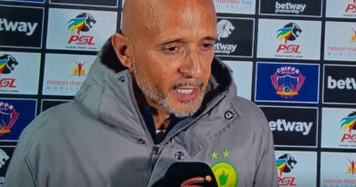 Miguel Cardoso said there is a huge job that will need to be done by Pitso Mosimane if the top teams continue to play on such pitches.