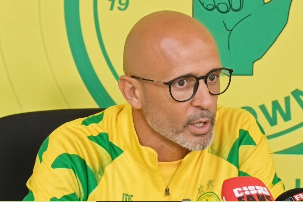 Miguel Cardoso said he spoke with Bianchi about his altercation with Steve Komphela before the post-match press conference.